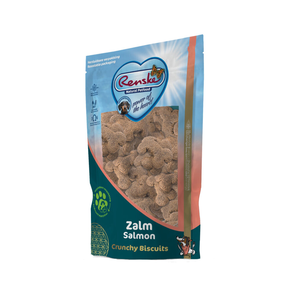 Renske Gezonde Beloning Crunchy - Zalm - 1100 gr