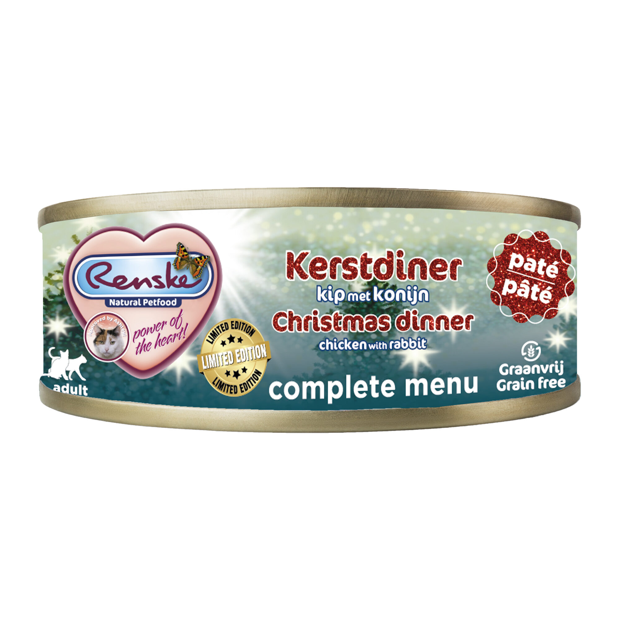 Renske Weihnachtsdinner für Katzen - 24 x 70 g