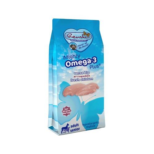 Renske Mighty Omega 3 Plus - Adult/Senior - Huhn - 12 kg