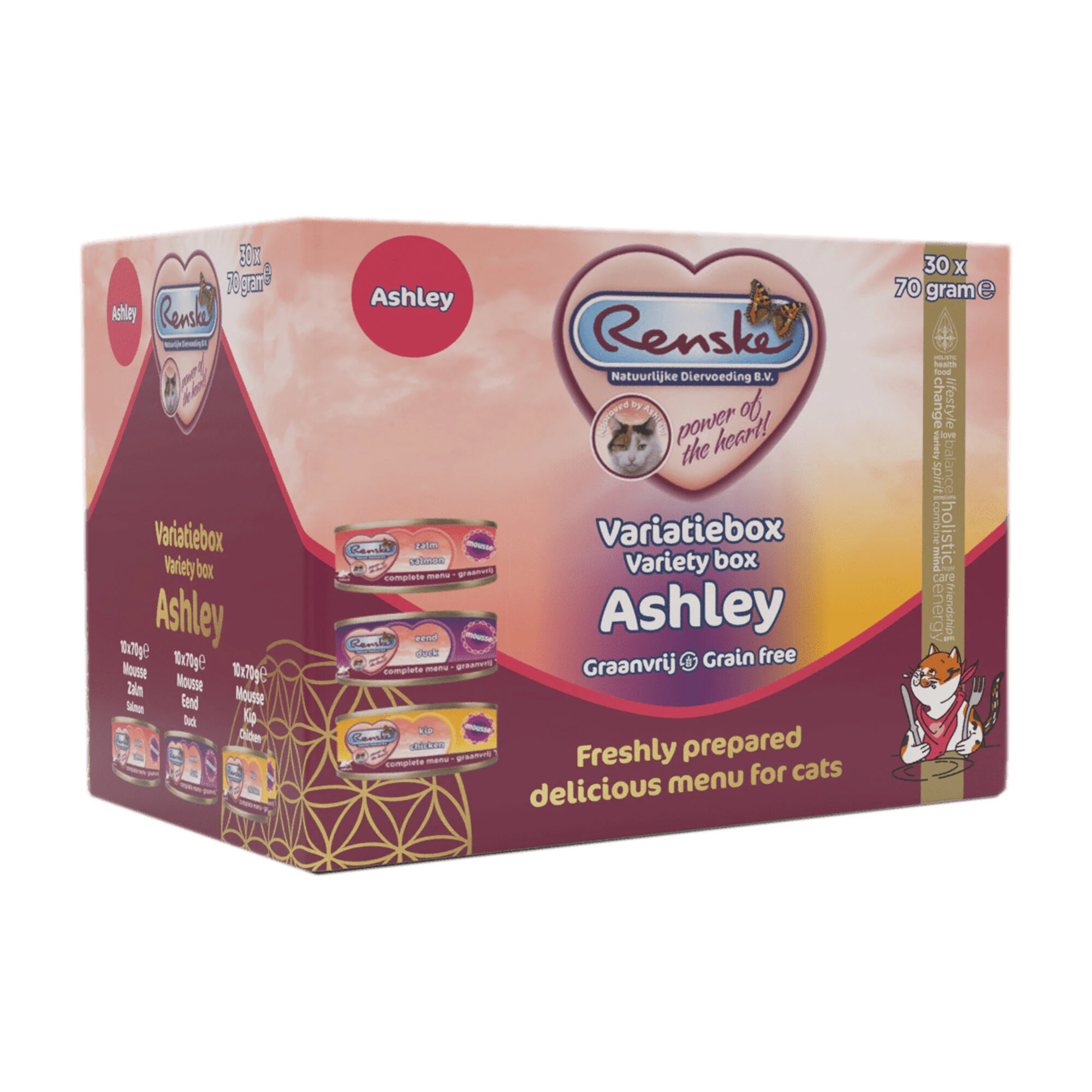 Renske Nassfutter Variationsbox Ashley - 30 x 70 g
