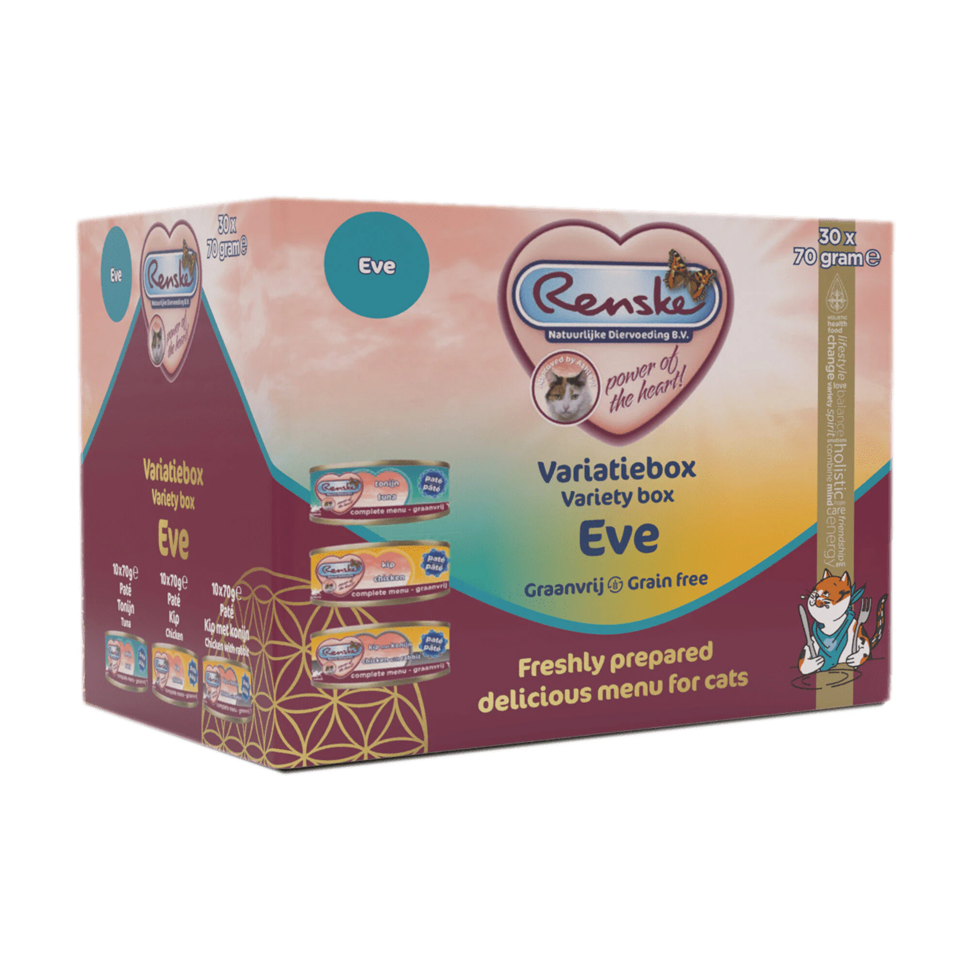 Renske Nassfutter Variationsbox Eve - 30 x 70 g