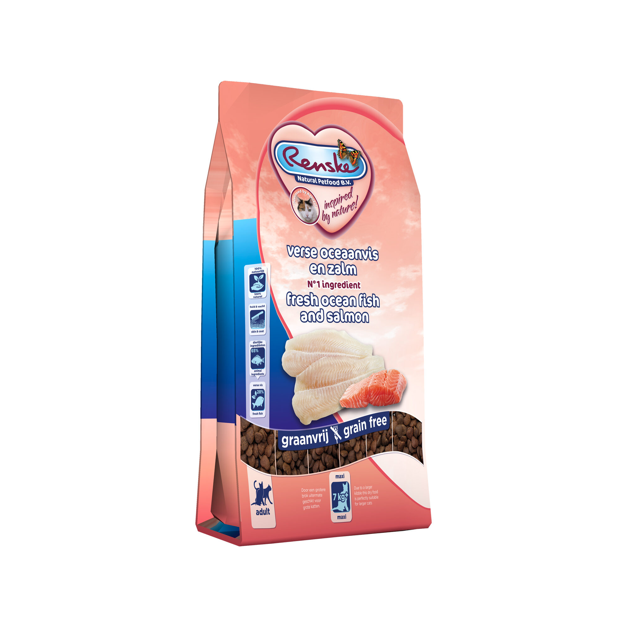 Renske Super Premium Grainfree Maxi - Meeresfisch Und Lachs - 6 Kg