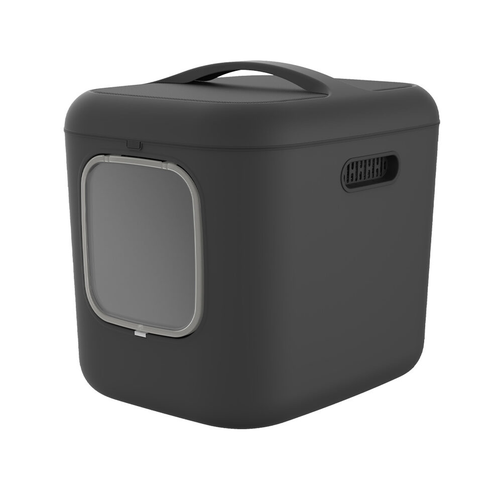 Rotho - Toilette per Gatti XL Biala - XL - Antracite