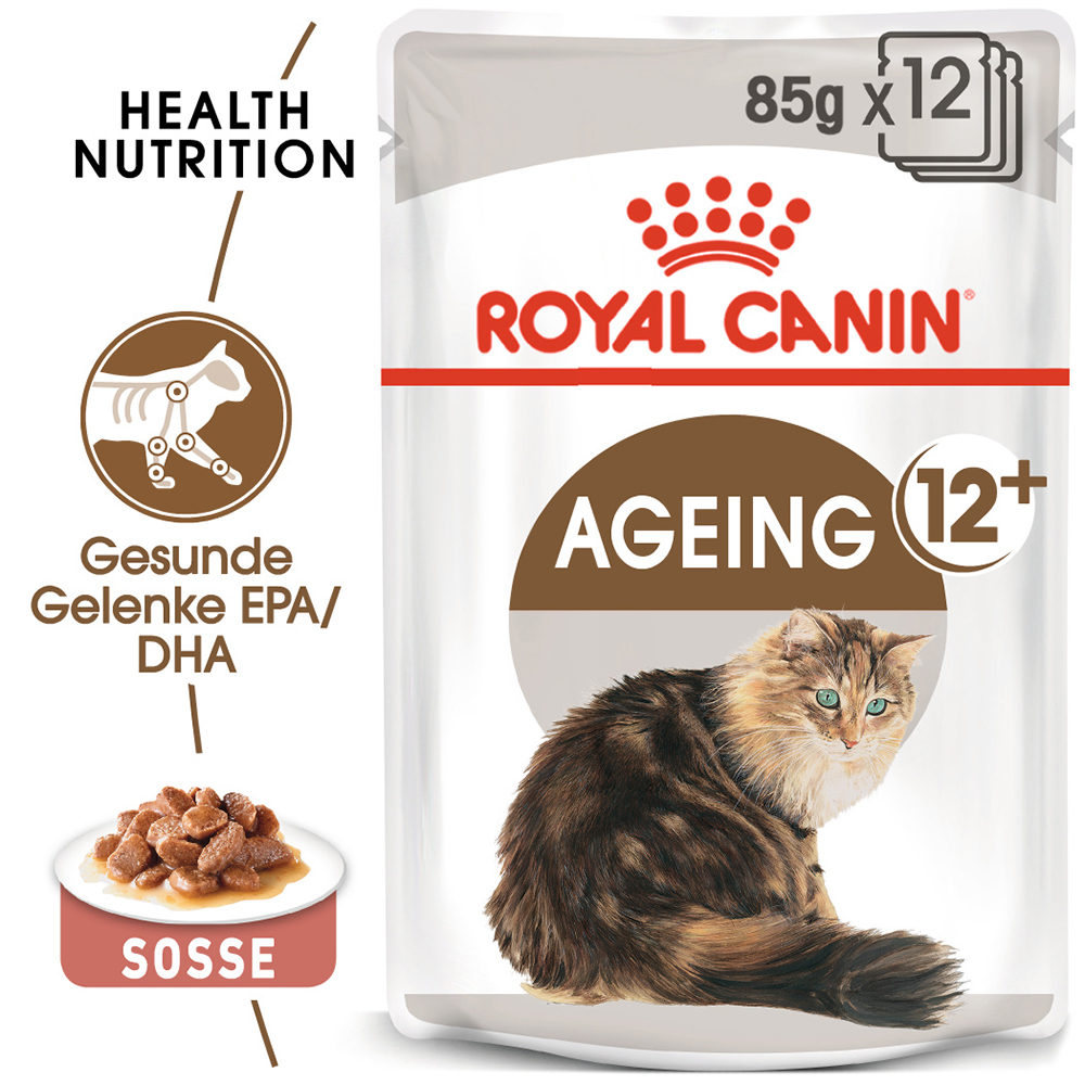 Royal Canin Ageing 12+ in Gravy Katzenfutter - Frischebeutel