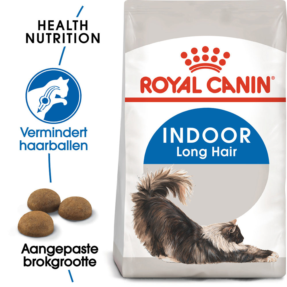 Royal Canin Indoor Long Hair | Kat | Bestellen | Medpets.nl