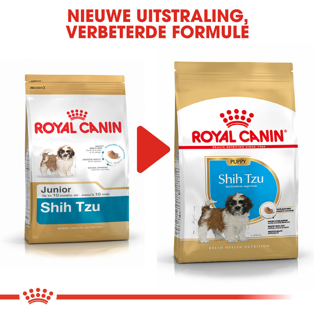 Royal Canin Shih Tzu Puppy | 1.5kg | Dry Food for Shih Tzu Puppies | Supports Fur and Digestion | For Dogs Up to 10 Months Old