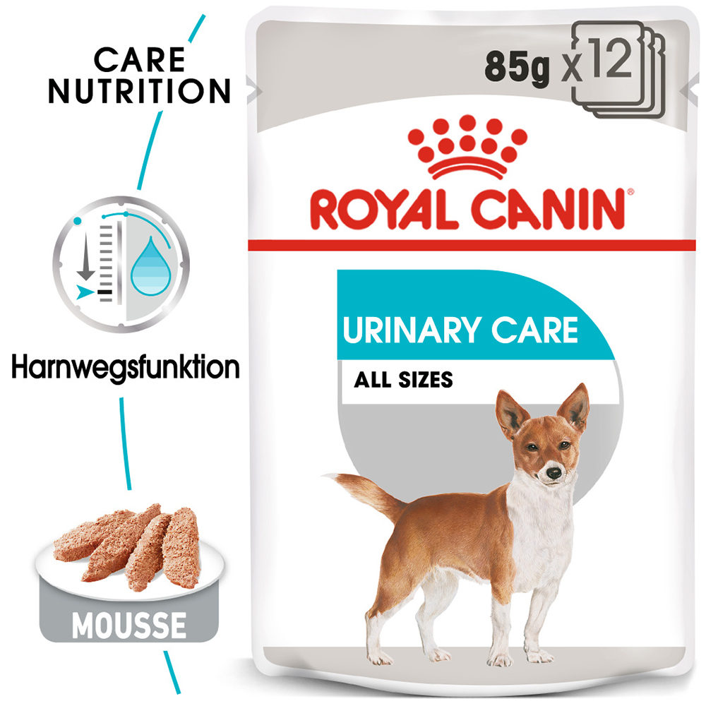 Urinary care wet dog food top