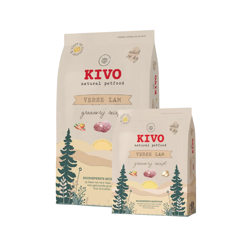 Kivo Frisches Lamm Getreidefrei - 14 Kg