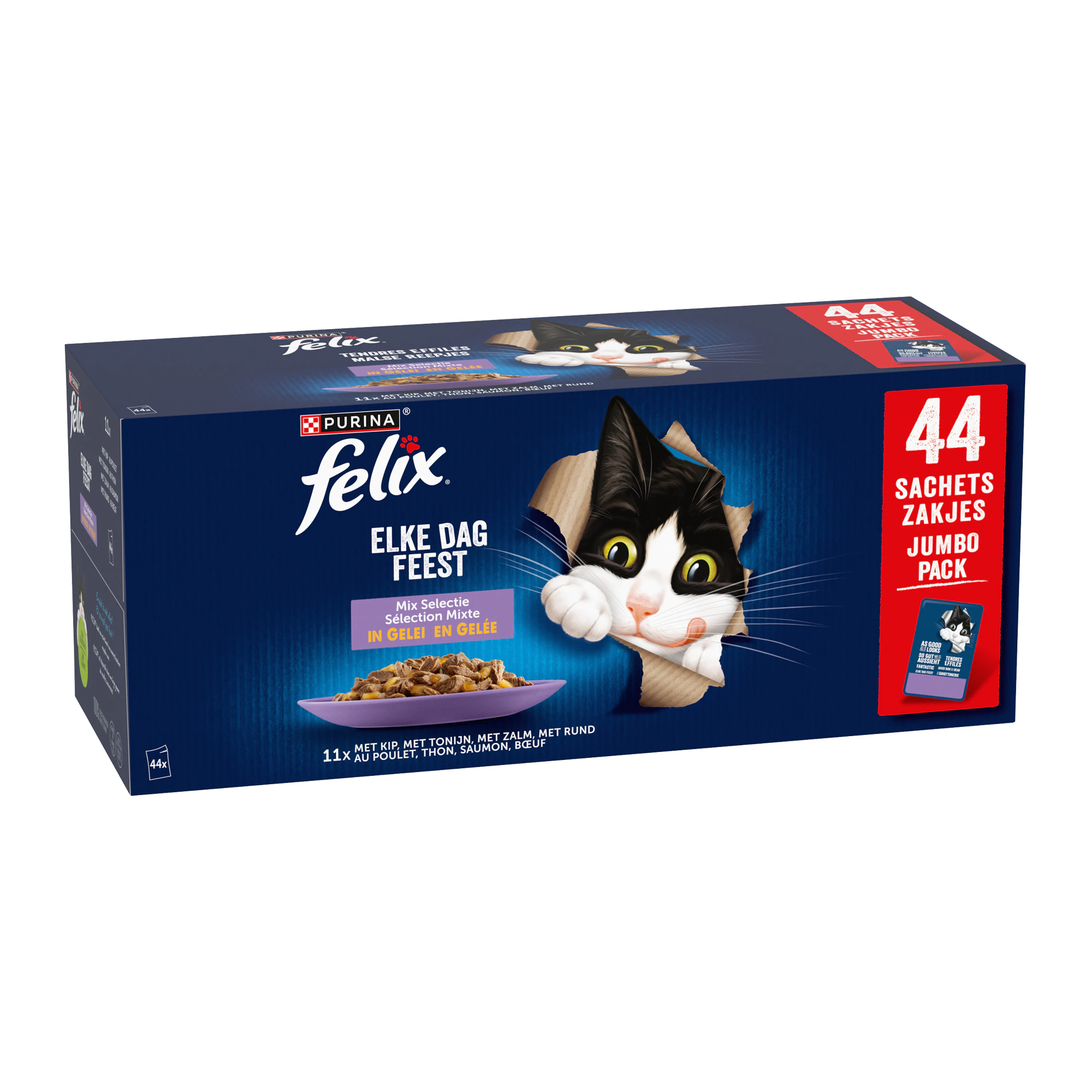 Felix Every Day a Feast in Jelly - Mix Selection - 44 x 85 g