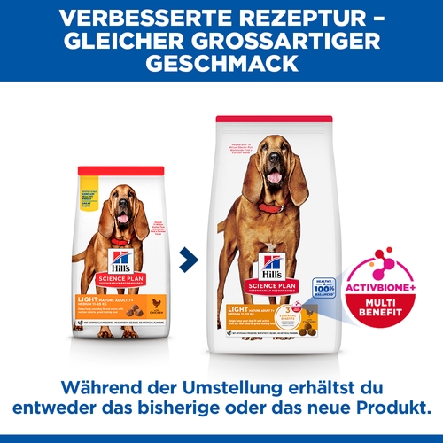 Hill's Science Plan Medium - Mature Adult 7+ - Light - Huhn