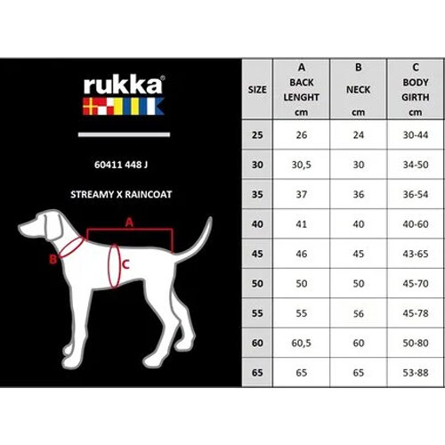 RukkaPets Streamy ECO Raincoat