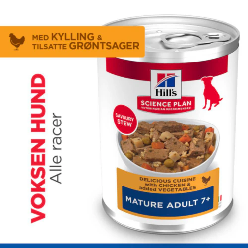 Hill's Science Plan - Mature Adult - Gryderet - Kylling