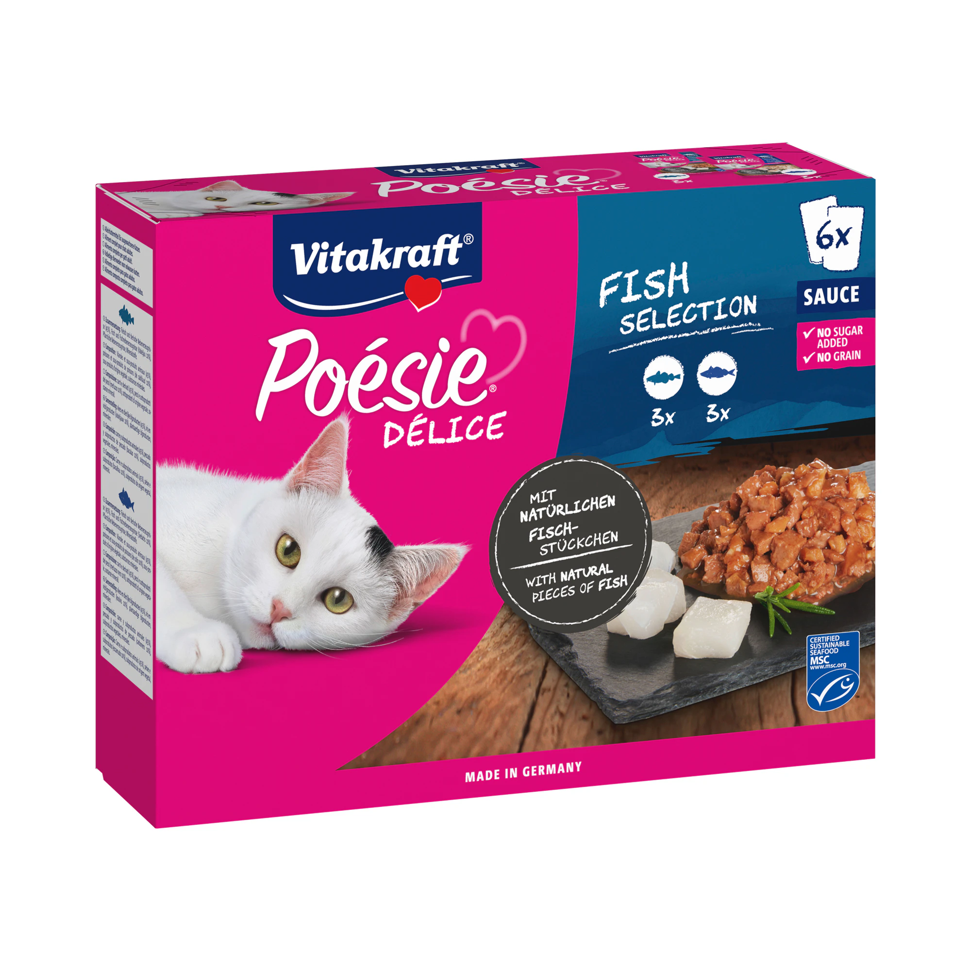 Vitakraft Poésie® Délice Fish Selection