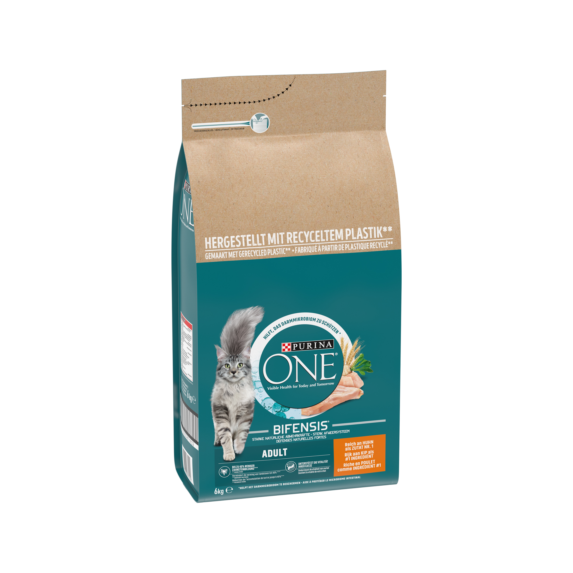 Purina ONE Adult - Huhn und Vollkorn - 6 kg