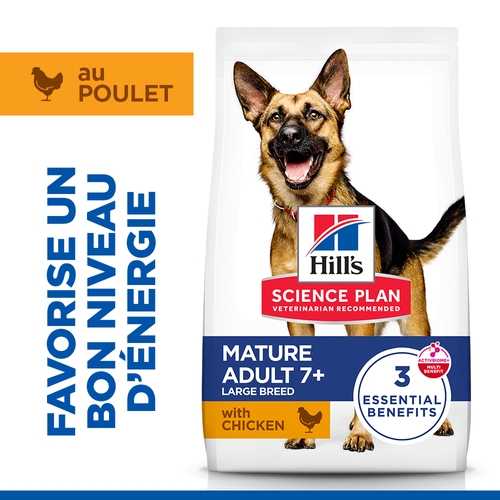 Hill's Science Plan - Large Breed - Mature Adult 6+ - Poulet