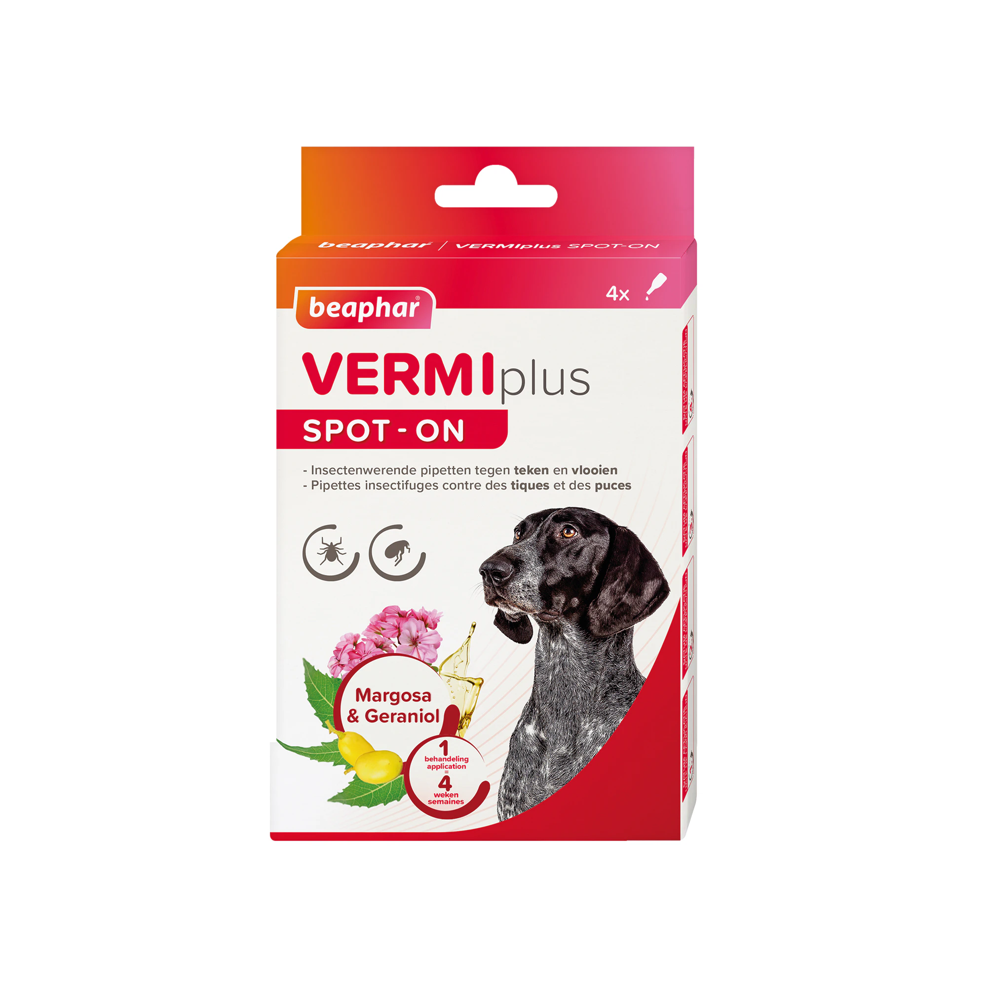 Vermiplus Spot-On Hond & Puppy 4x1ml