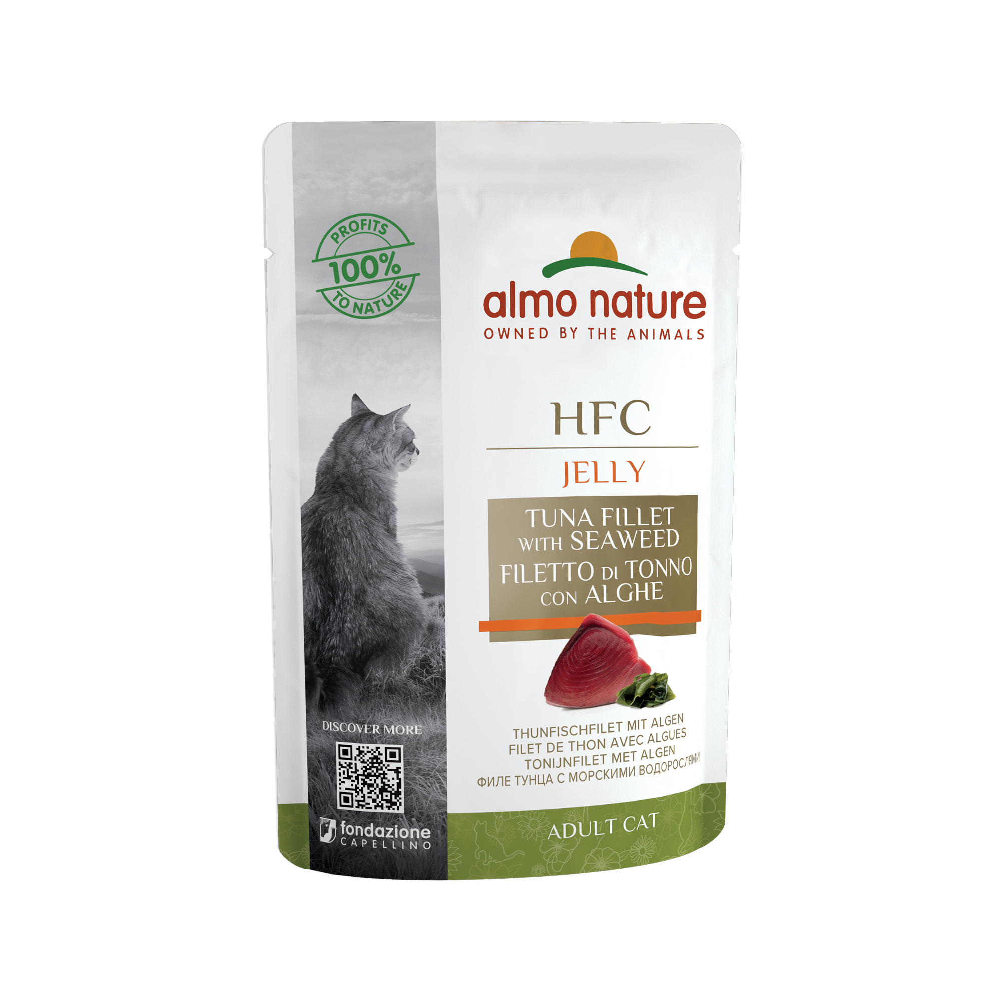 Almo Nature HFC Cuisine - Thon et algue - Boîte - 24 x 55 g