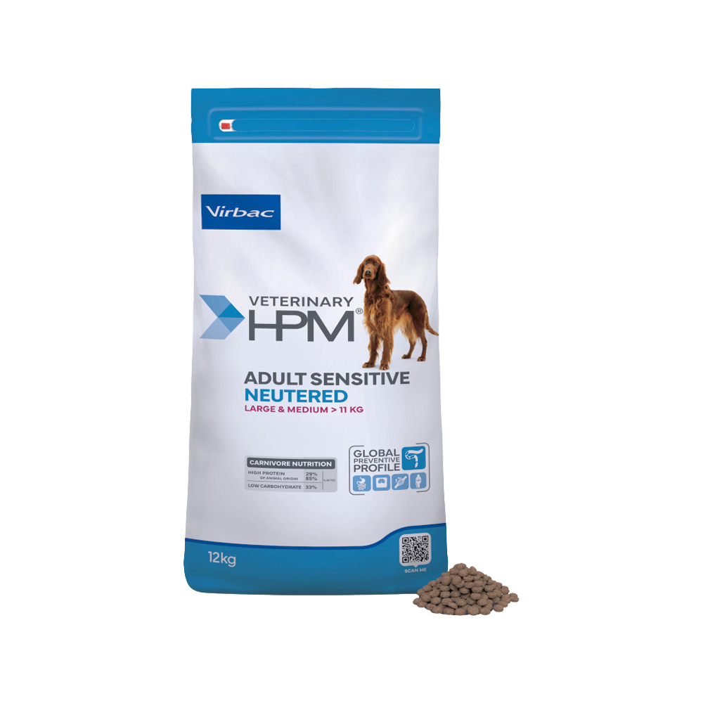 Veterinary HPM Adult Neutered Dog Sensitive Digest | Medpets.at | Medpets.at