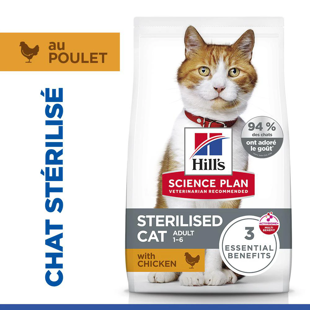 Hill's Science Plan Sterilised Cat - Adulte - Poulet