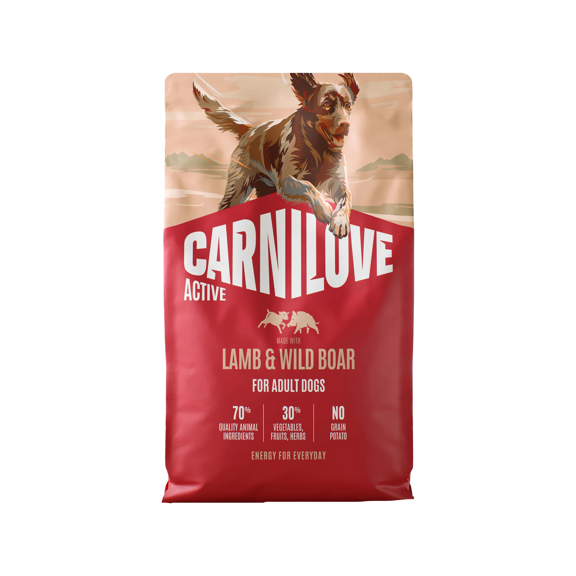 Carnilove Active - Lam & Vildsvin - 4 kg