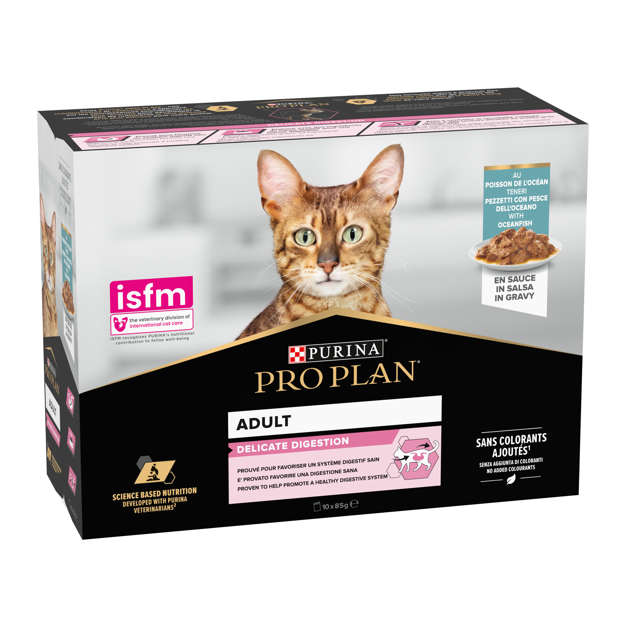 Purina Pro Plan NutriSavour Katzenfutter - Frischebeutel - Delicate