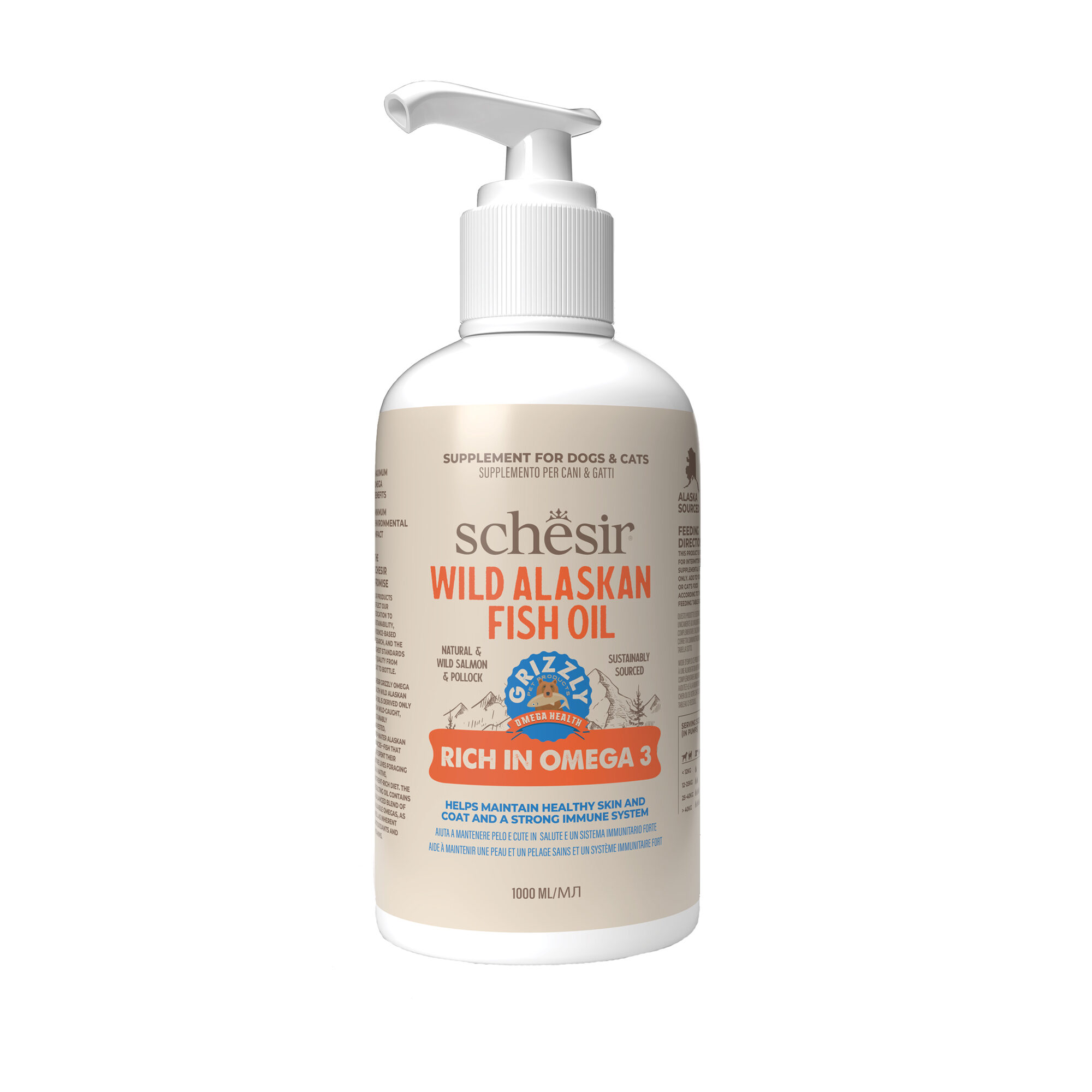 Schesir Grizzly Wild Alaskan Fischöl