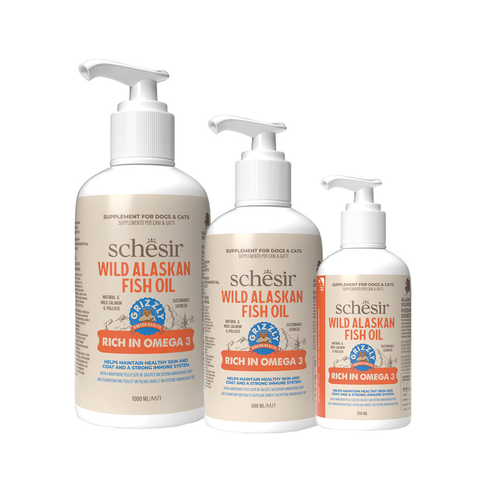 Schesir Grizzly Wild Alaskan Fischöl – 250 ml