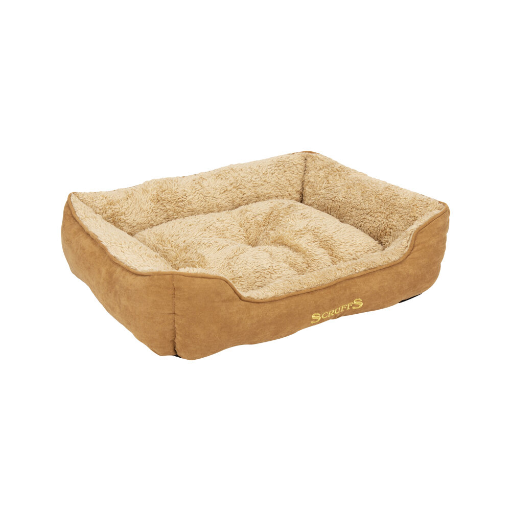Scruffs Cosy Box Bed - Tan - S