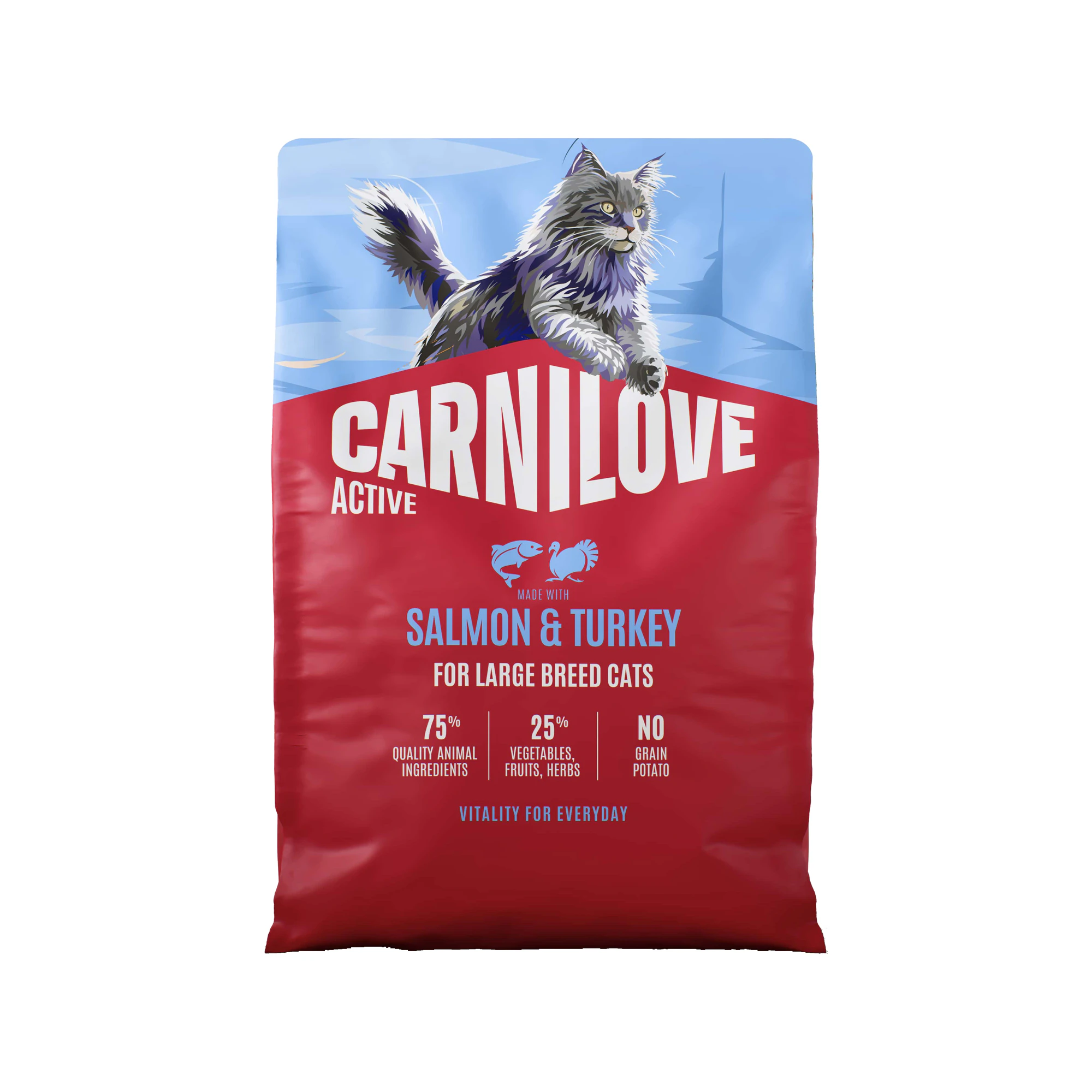 Carnilove Active Large Breed - Laks & Kalkun - 2 kg