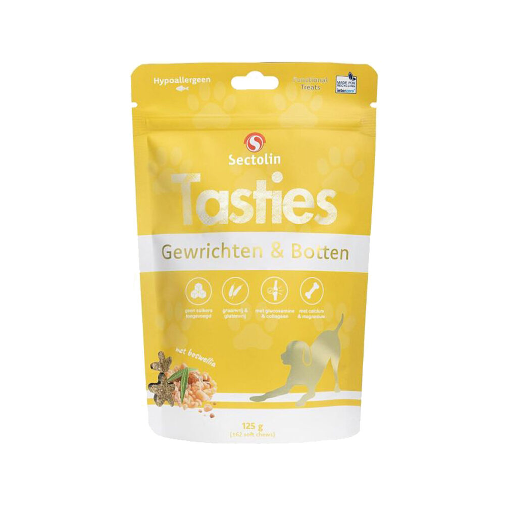 Sectolin Tasties Gewrichten & Botten Hond - 125 g