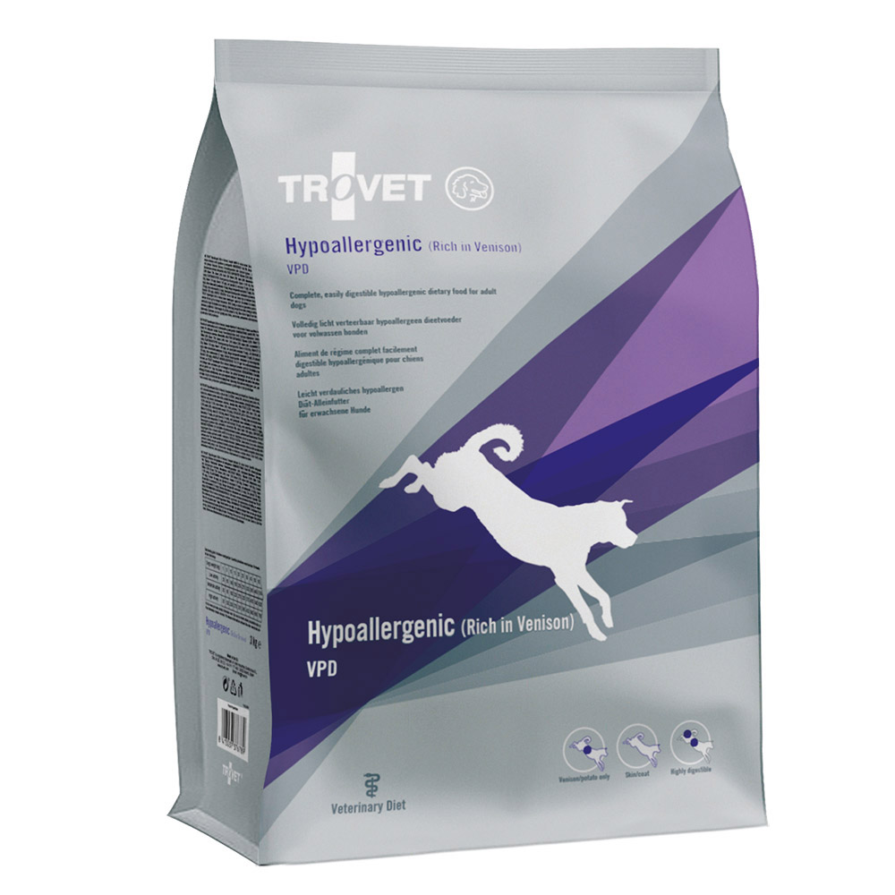 TROVET Hypoallergenic VPD (Venison) Hond - 3 kg