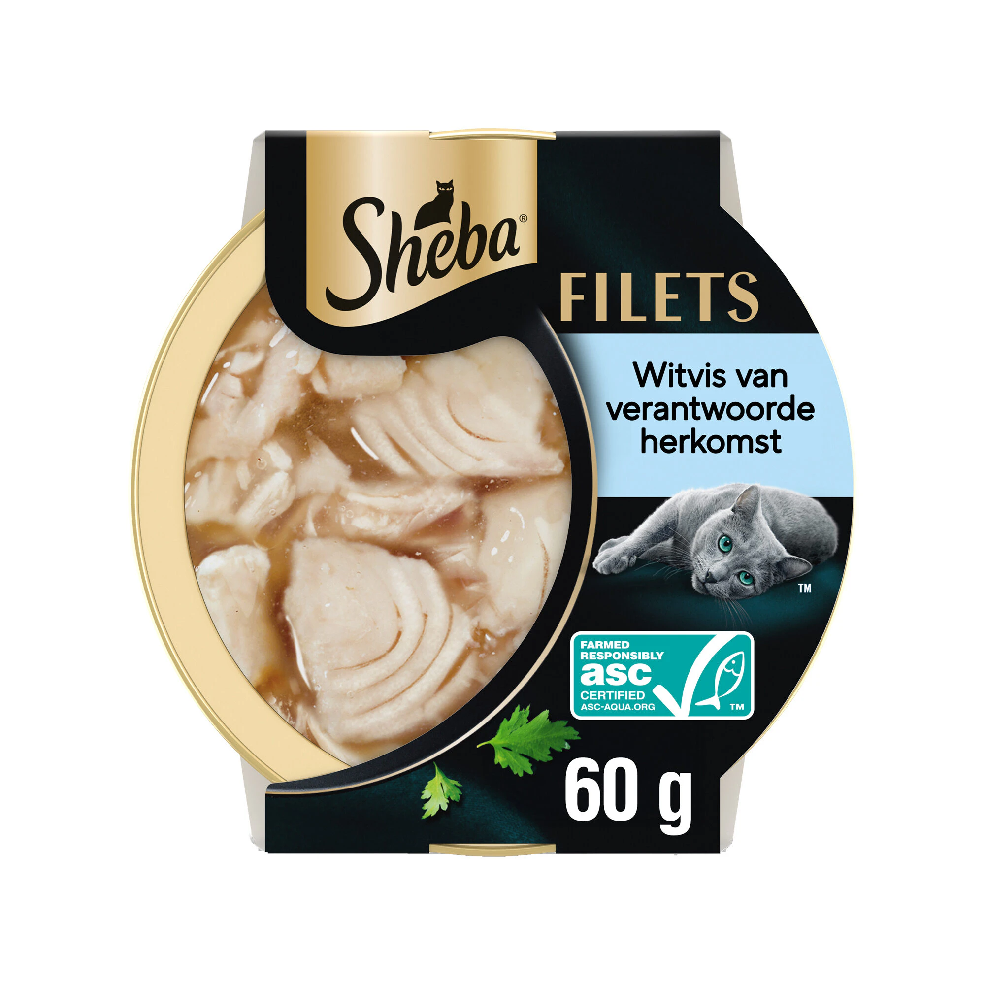 Sheba Fillets with Sustainable White Fish in Sauce