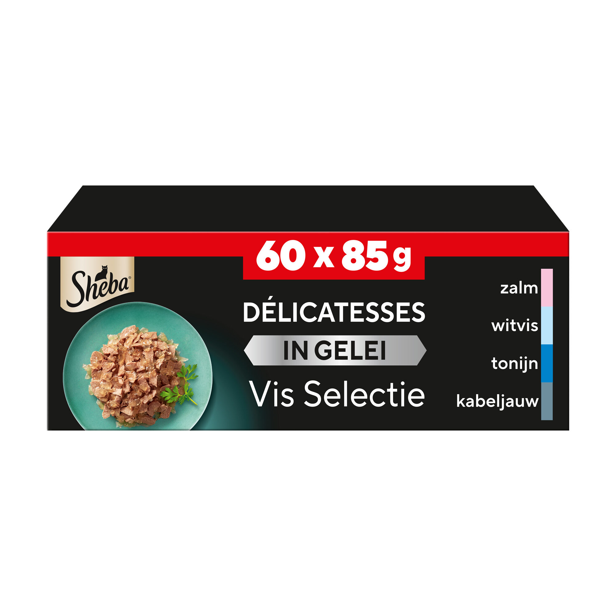 Sheba Fischauswahl in Sauce