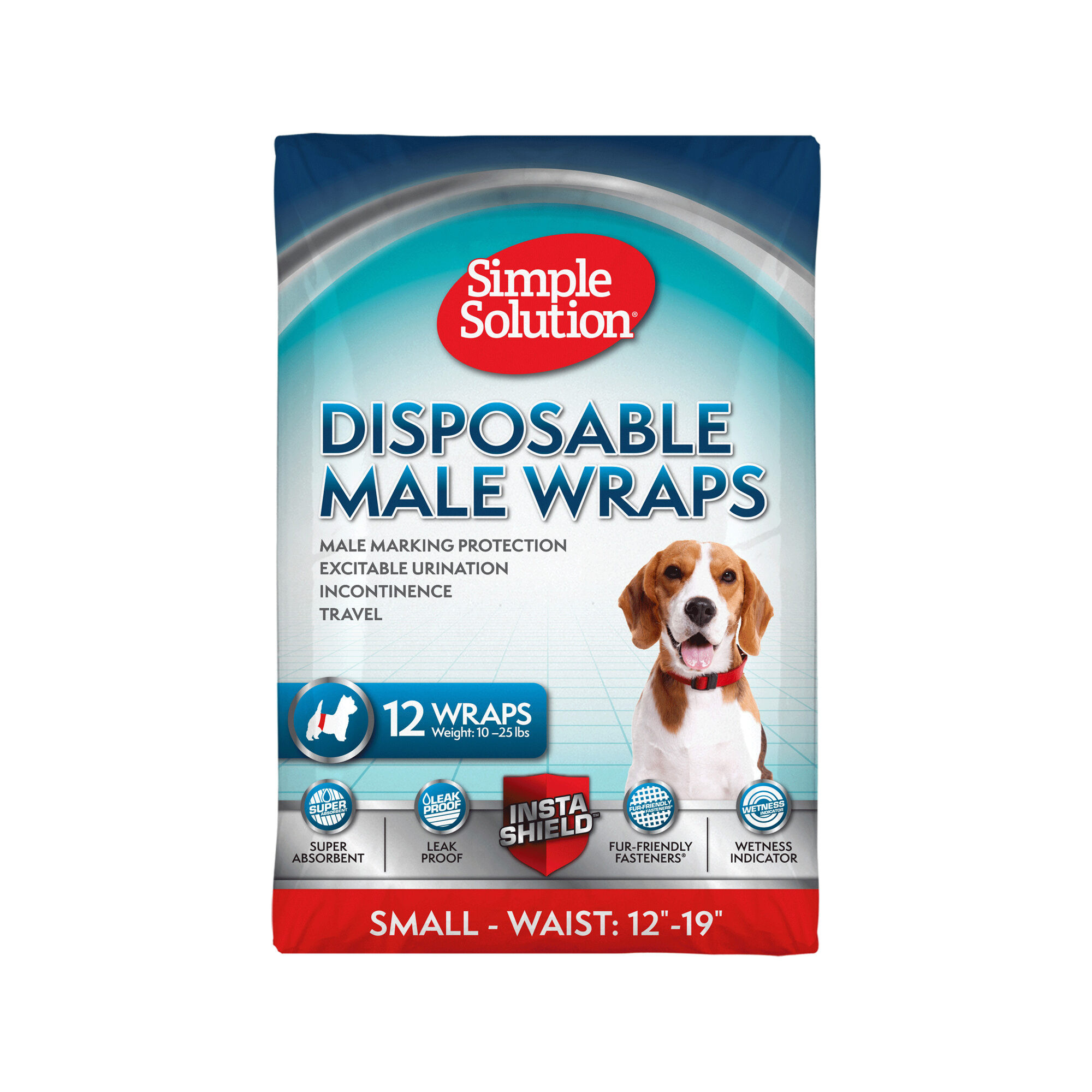 Simple Solution - Disposable Male Wraps - S - 12 Stück