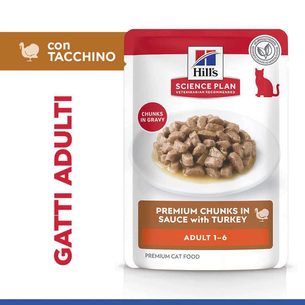 Hill's Science Plan Adult - Tacchino - Bustina pasto