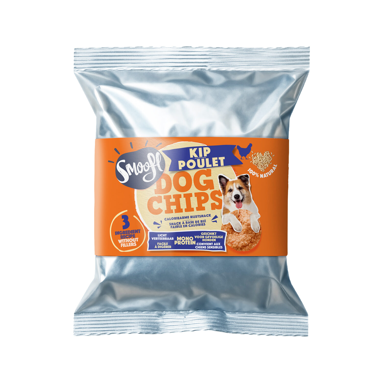 Smoofl Dog Chips - Chicken - 50 g