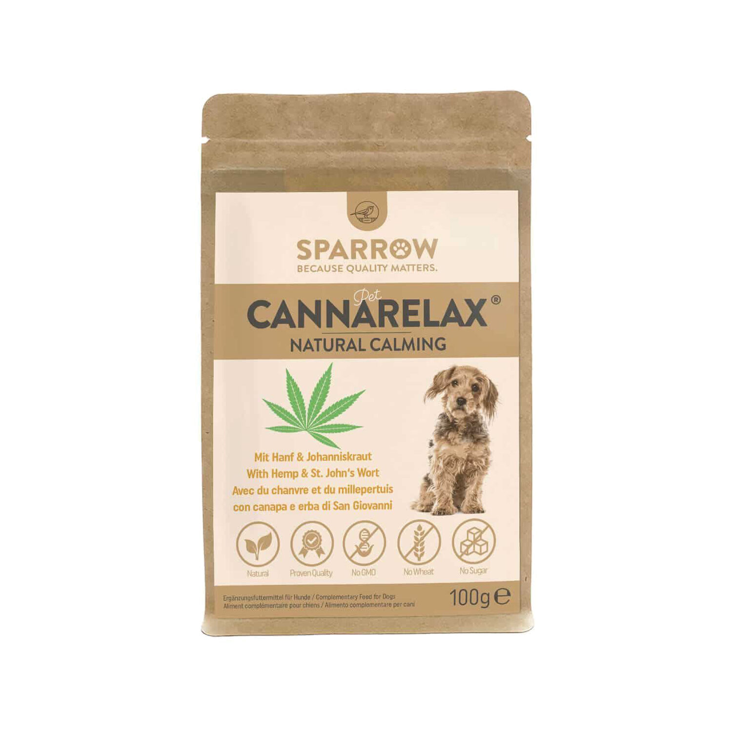 SPARROW Pet CannaRelax - 100g