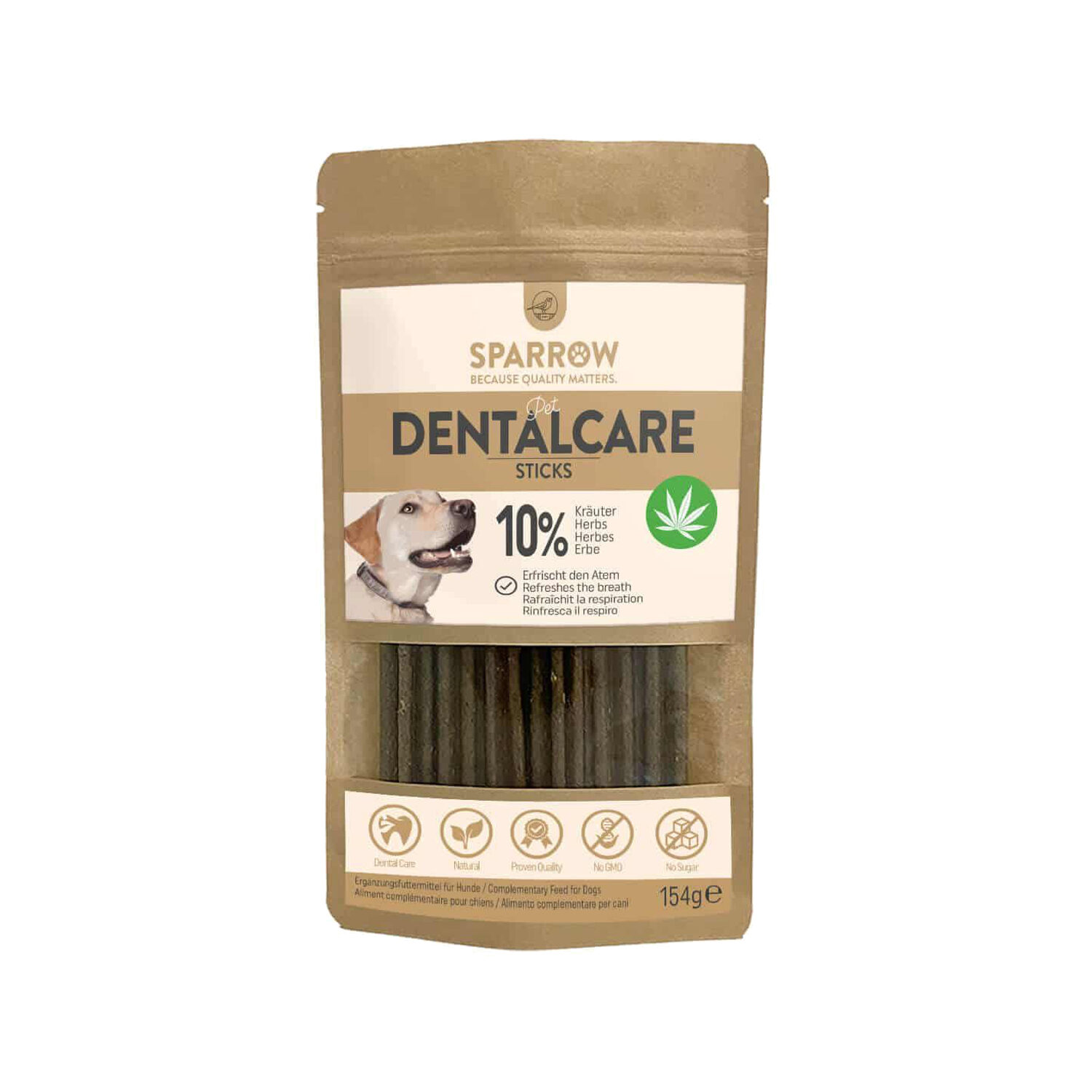 SPARROW Pet DentalCare Sticks CBD Dog Order Vetsend