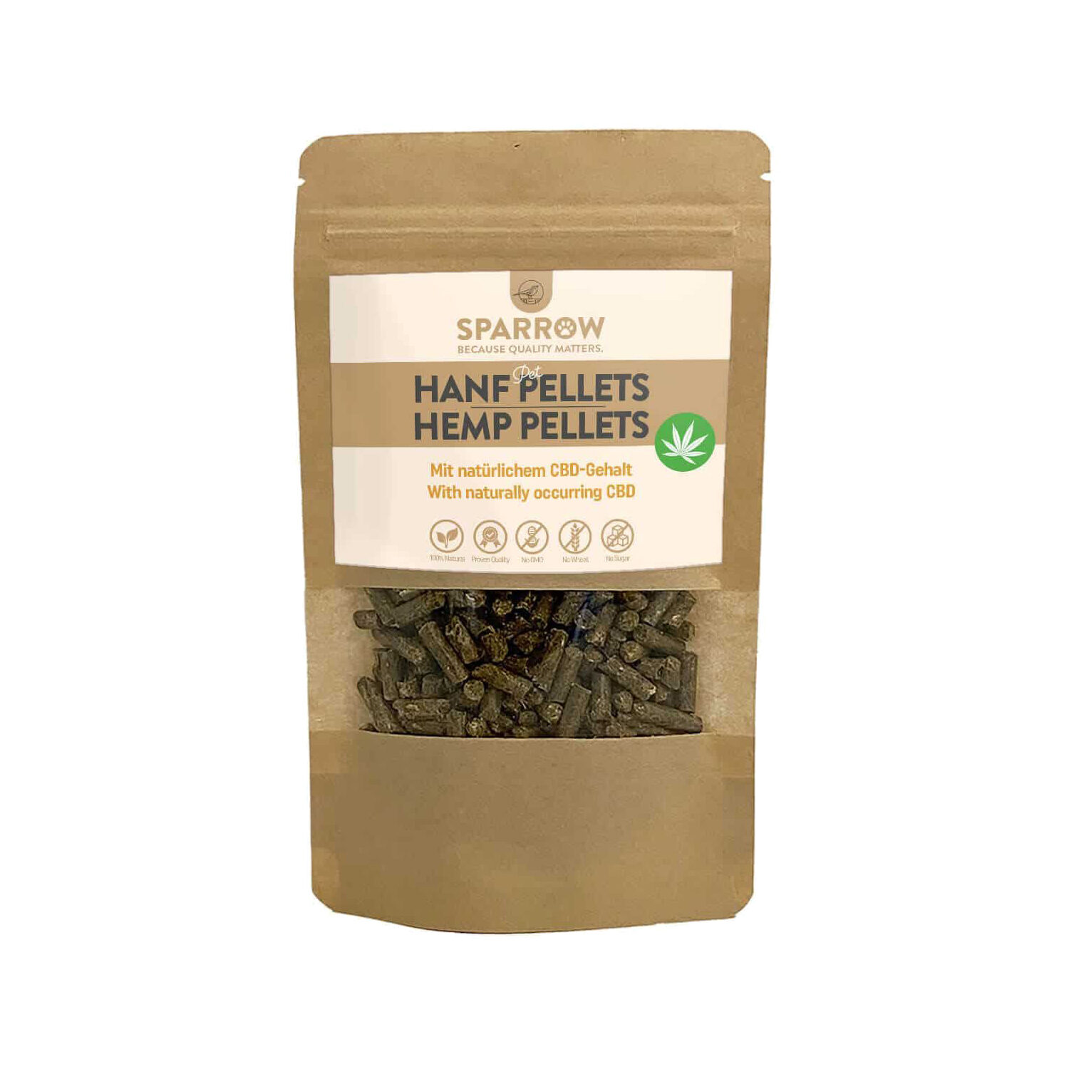 SPARROW Pet Hemp Pellets with CBD