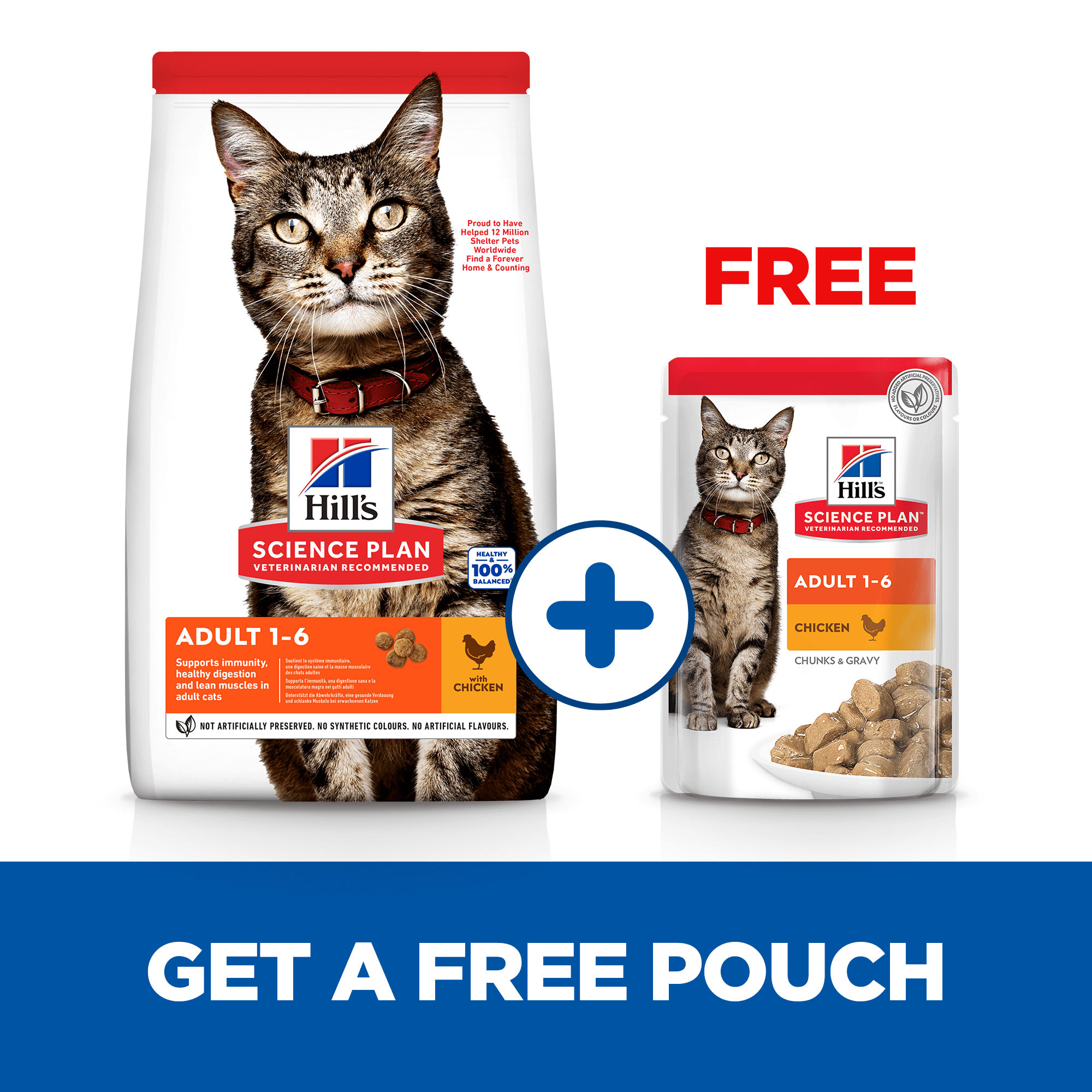 Hill's Science Plan - Feline Adult - Chicken - 1,5 kg