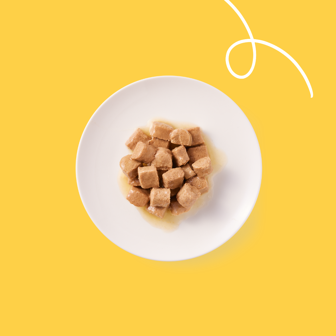 Yarrah Bio Chunks Katzenfutter - Dosen - Huhn & Truthahn mit Brennnessel & Tomate