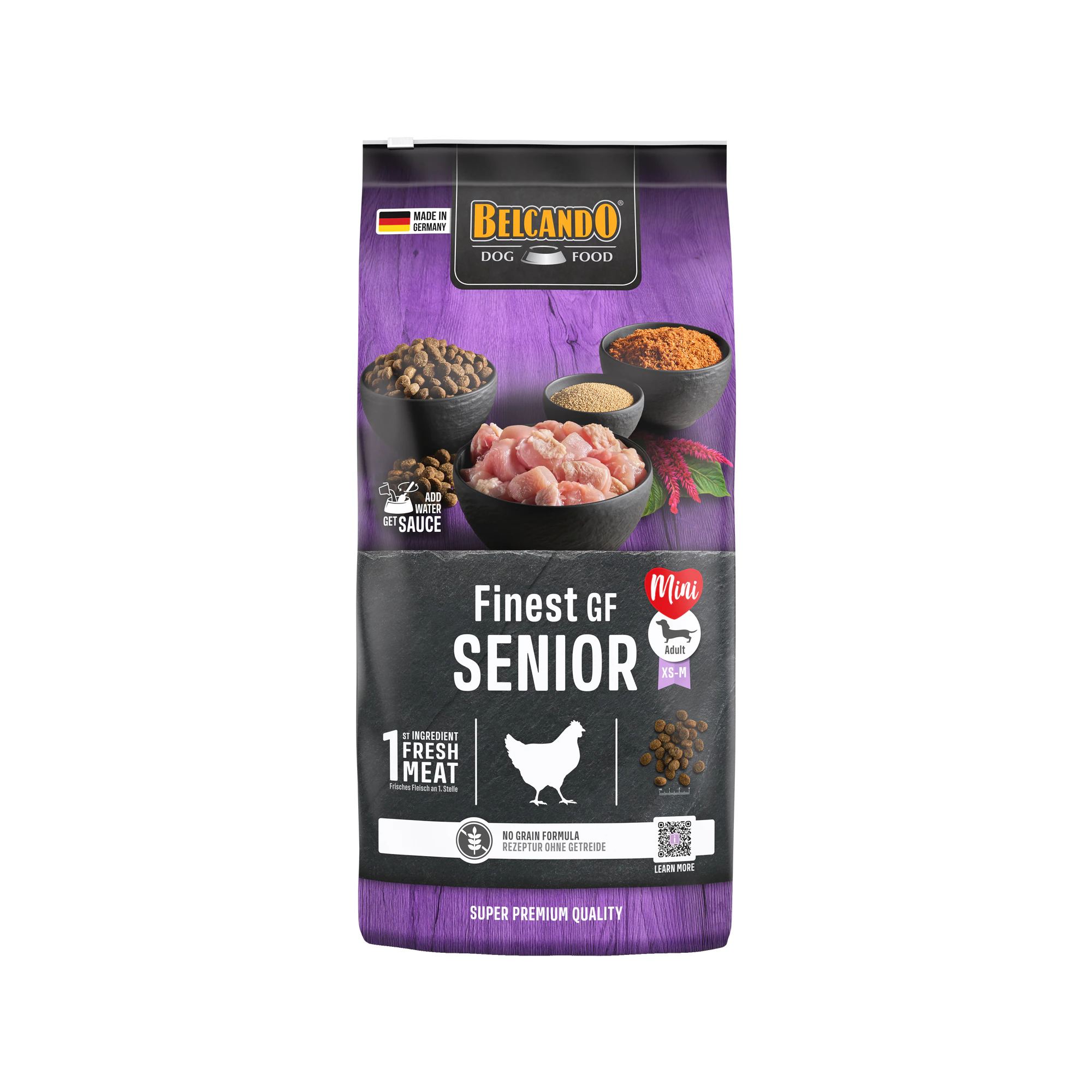 Belcando Finest Senior Senza cereali - Pollame - 12,5 kg