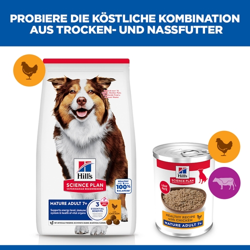 Hill's Science Plan - Medium - Mature/Adult 7+ - Huhn - Dose