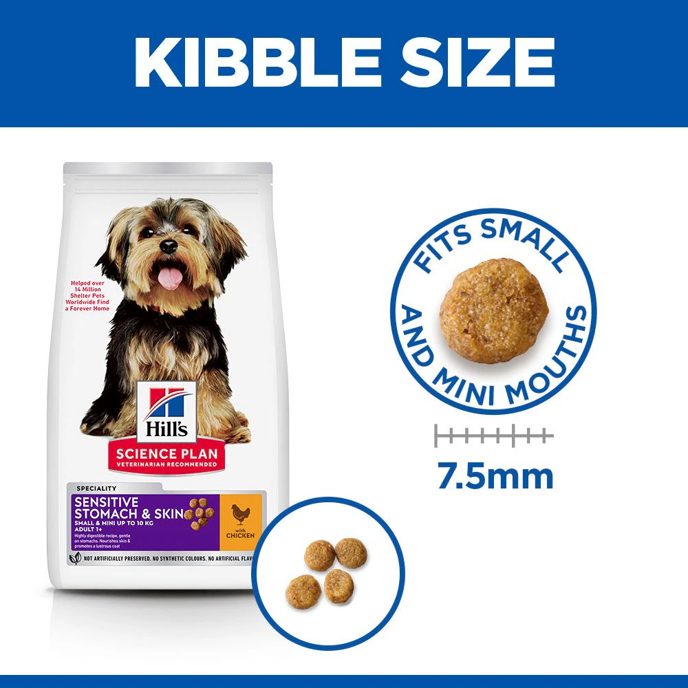 Hill's Science Plan Small & Mini - Sensitive Stomach & Skin Adult - Chicken