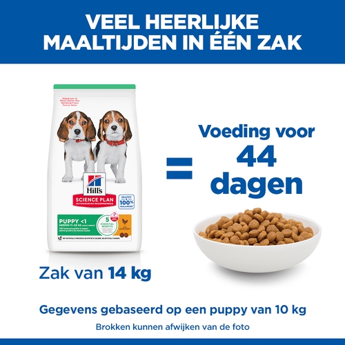Hill's Science Plan - Puppy - Medium - Kip