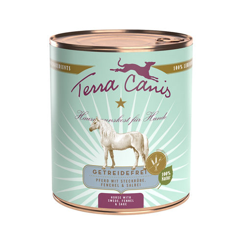 Terra Canis Grainfree - Paard - 6 x 800 gram