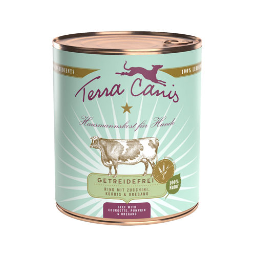 Terra Canis Grainfree - Rund met Courgette - 6 x 800 g