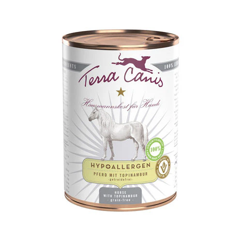 Terra Canis Hypoallergenic - Horse - 62 x 400 g