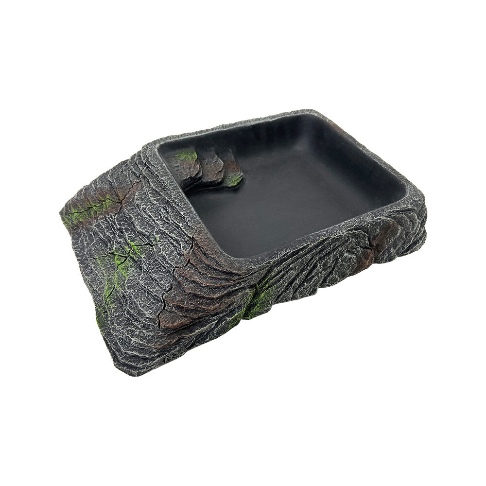 Terra Della Quadratischer Napf Rock - XXL - 30,9 x 21,5 x 6,3 cm
