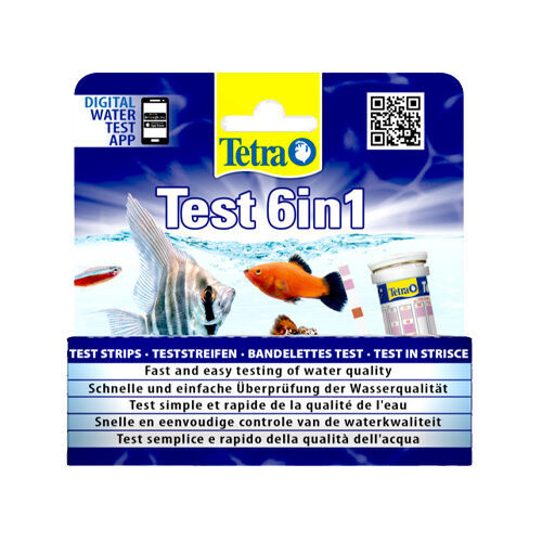 Tetra Tetratest 6in1 - 25 Teststreifen